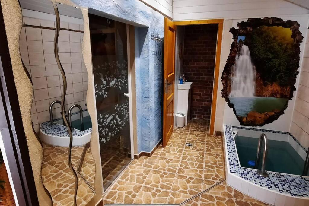 Bungalow Mit Sauna In Einer Ruhige Wald Lage. Grossnaundorf Dış mekan fotoğraf